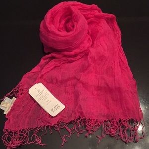 NWT Eileen Fisher linen scarf/shawl